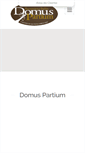 Mobile Screenshot of domuspartium.com.br
